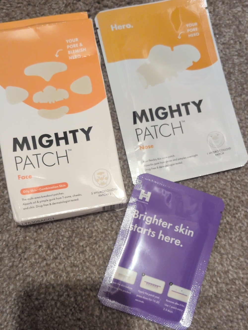 Mighty Patch Face & Nose Acne Pimple Patches